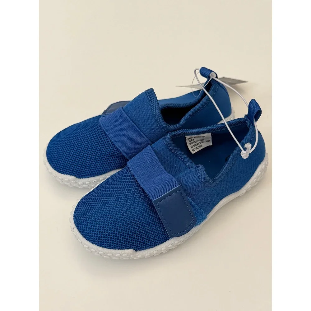 Swiggles‎ Toddler Boys Blue Mesh Water Shoes Slip On Size 8 NEW